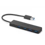 Hub USB Anker Innovations A7516016 USB 3.2 Gen 1 Type-A 5000 Mbit/s negro