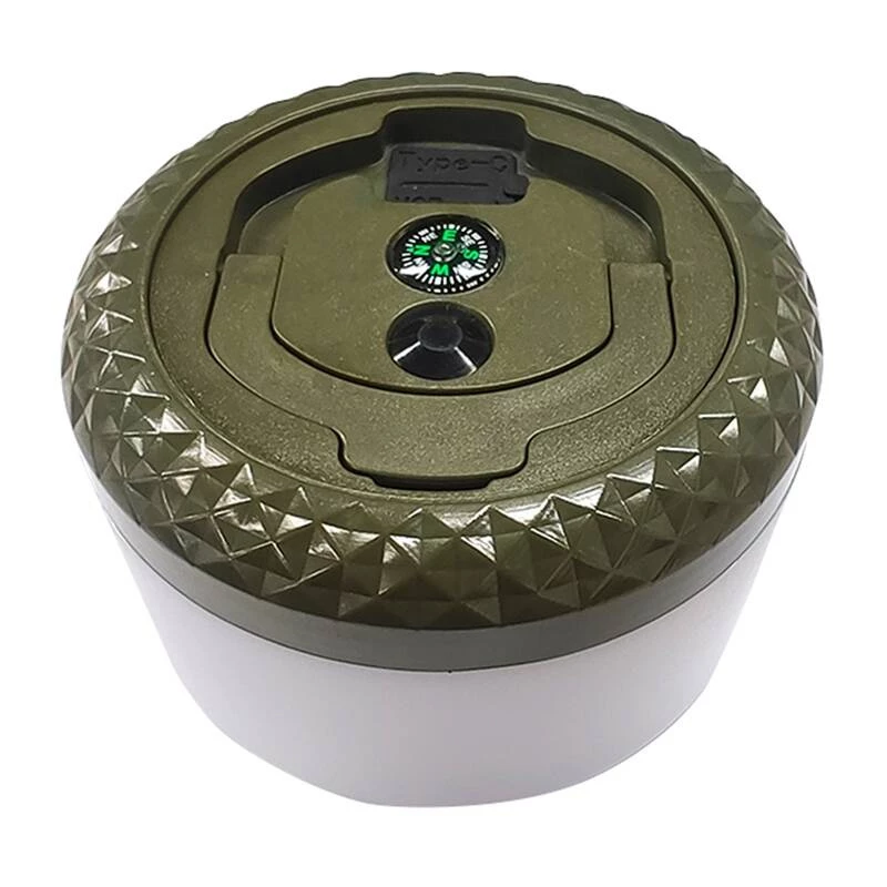 Lámpara de camping portátil Superfire LT01, ajustable 50–250 lm, función power bank USB-C