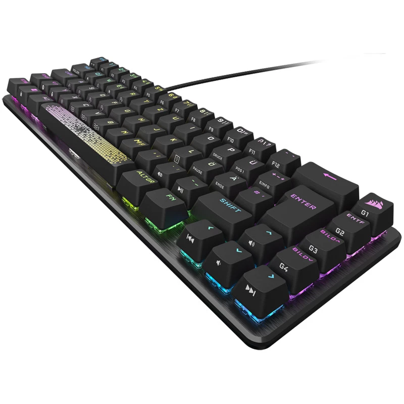 Teclado Corsair K65 PRO MINI Gaming USB QWERTZ Alemán Negro