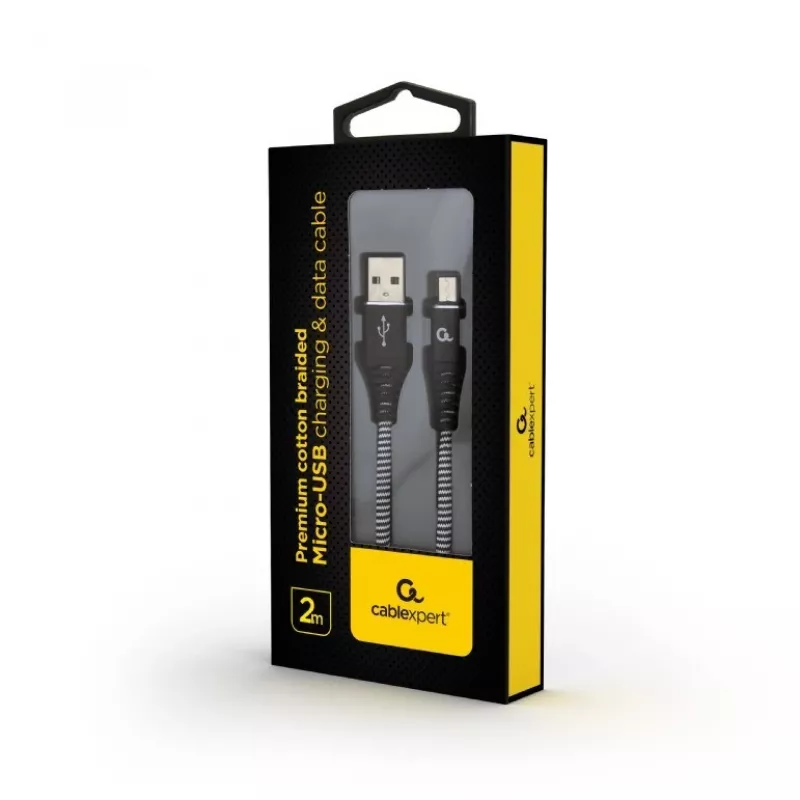 Cable USB Cablexpert CC-USB2B-AMMBM-2M-BW