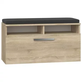 Zapatero cerrado Top e Shop RIVA SZAFKA SONOMA — acabado roble, 850×460 mm, tablero aglomerado de 16 mm