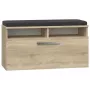 Top e Shop RIVA SZAFKA SONOMA organizador de zapatos cerrado, roble