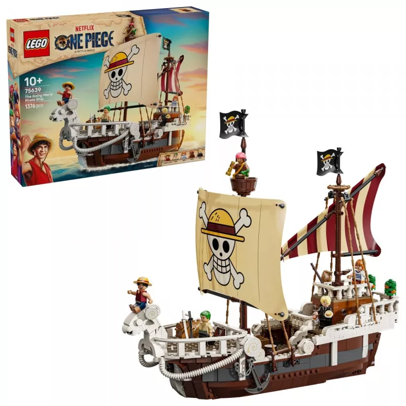 Set LEGO The Going Merry barco pirata 75639 — modelo de ladrillos One Piece