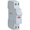 Hager SBN116. Corriente nominal: 16 A. Anchura: 17,5 mm, profundidad: 68 mm, altura: 83 mm. Tensión de bobina (máx.): 440 V (SBN116)