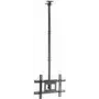 Vision Techmount VFM-C6X4/V2 - Kit de montaje (soporte de techo) para pantalla LCD (extensible) - Acero - Negro - Tamaño de pantalla: 94-190,5 cm (37-75