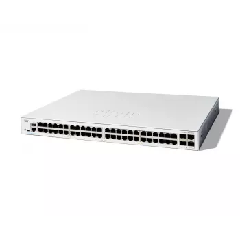 Cisco Catalyst 1300-48T-4G Switch gestionado, 48 puertos GE, 4x1GE SFP, Limited Lifetime Protection (C1300-48T-4G)