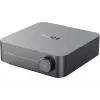 Amplificador de streaming estéreo WiiM Amp Pro gris oscuro — Wi‑Fi, Bluetooth 5.3, AirPlay 2, Spotify Connect, HDMI ARC, entrada óptica, salida de subwoofer