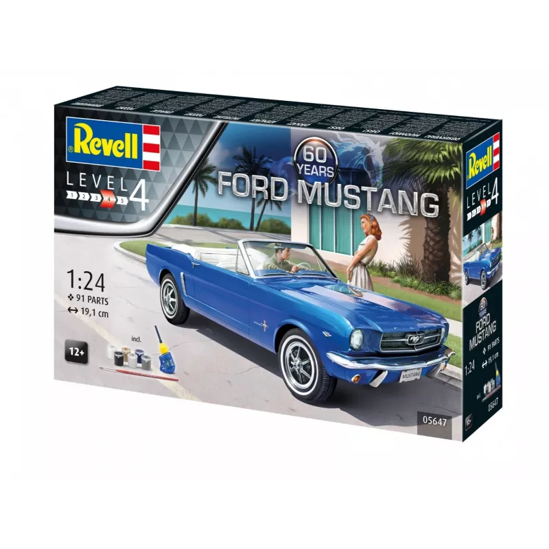60th Anniversary Ford Mustang 1/24 Set de regalo
