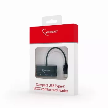 Lector de tarjetas USB-C SDXC/combo/negro