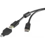 Cable DisplayPort a Mini DisplayPort Renkforce 3 m — 1x conector macho DisplayPort a 1x conector macho Mini DisplayPort