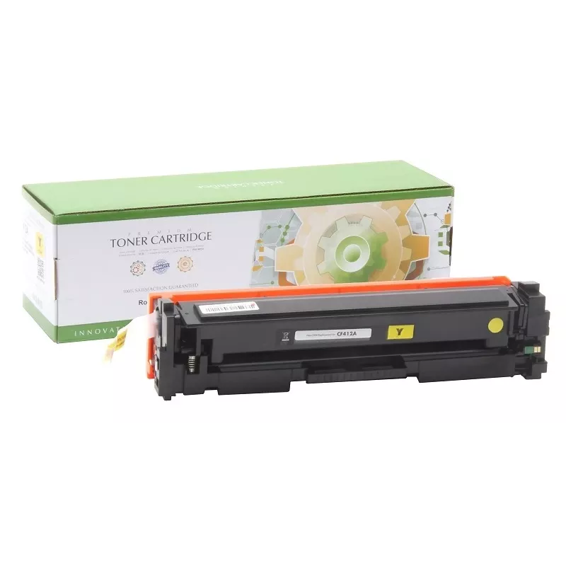 Compatible Static Control Hewlett-Packard (CF412A) / Canon CRG 046 amarillo, 2300 páginas
