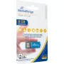 USB Nano 8 GB, Memoria USB azul, USB-A 2.0, con función de clip