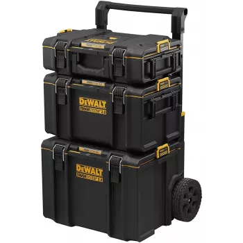 Caja de almacenamiento de herramientas DeWalt DWST83402-1, negro/amarillo, 554×500×1150 mm