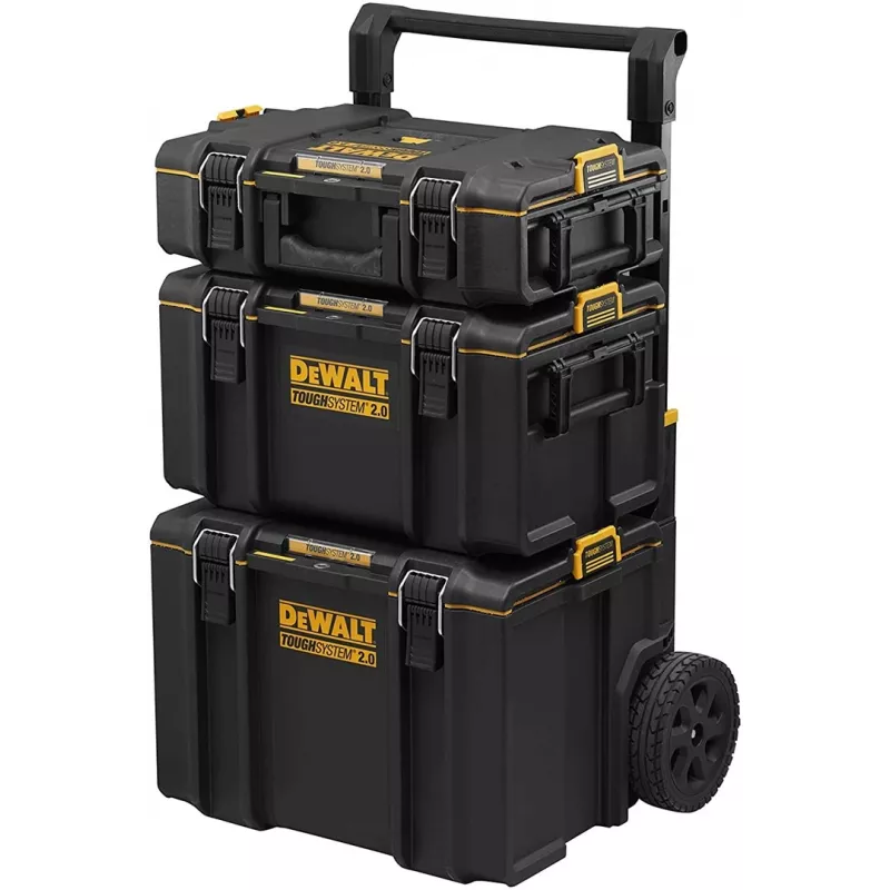 Caja de almacenamiento de herramientas DeWalt DWST83402-1, negro/amarillo, 554×500×1150 mm
