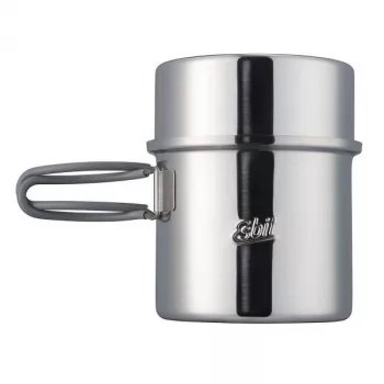 Olla de acero inoxidable ESBIT 1 L acero inoxidable
