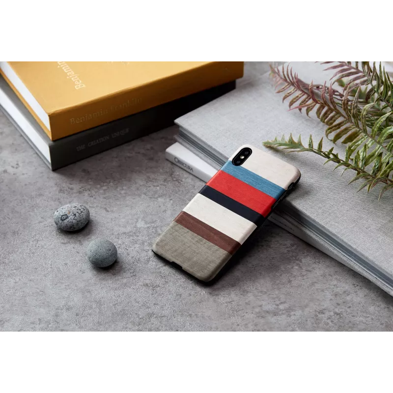 Funda para smartphone man and wood para iPhone X/XS — Corallina White
