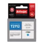 Activejet AE-27CNX tinta (sustituto de Epson 27XL T2712; Supreme; 18 ml; cian)