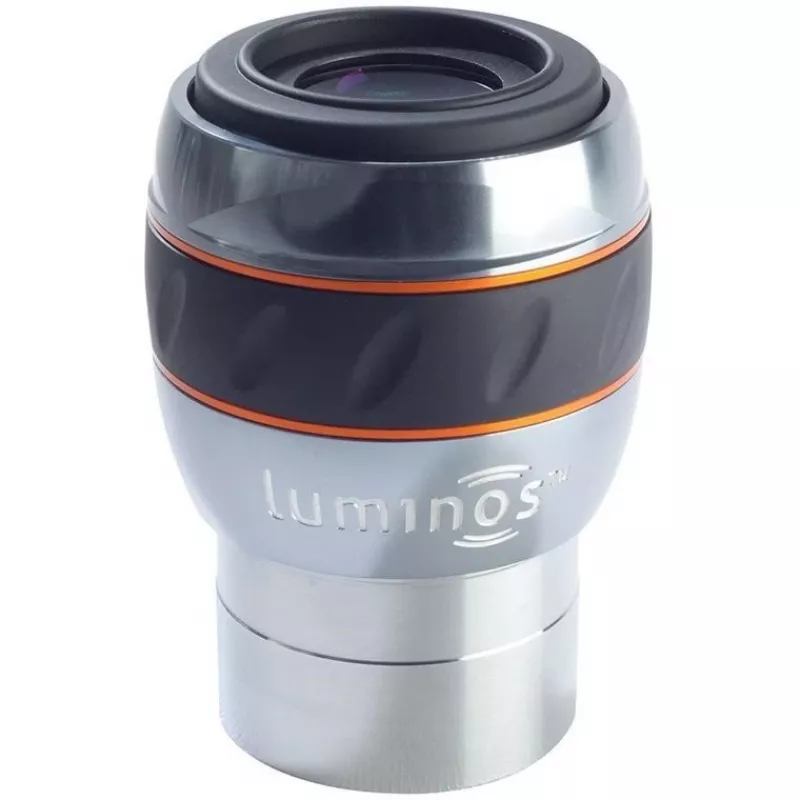 Ocular para telescopio Celestron Luminos 19 mm 2 cm Negro, Azul, Naranja, Plata