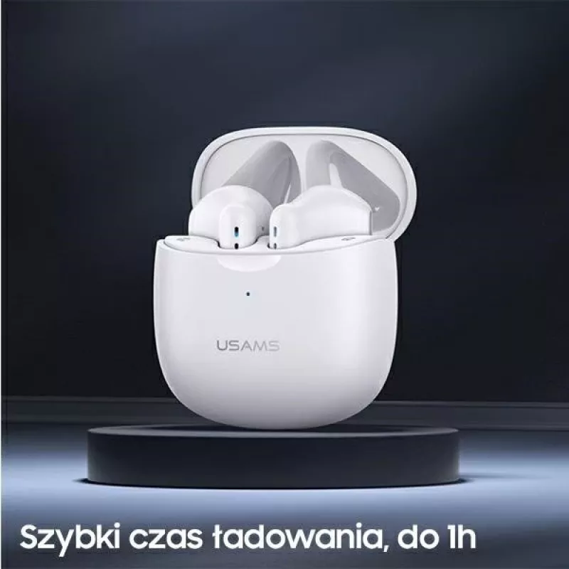 USAMS Auriculares Bluetooth 5.0 TWS IAseries inalámbricos negro/black BHUIA01 (US-IA04)