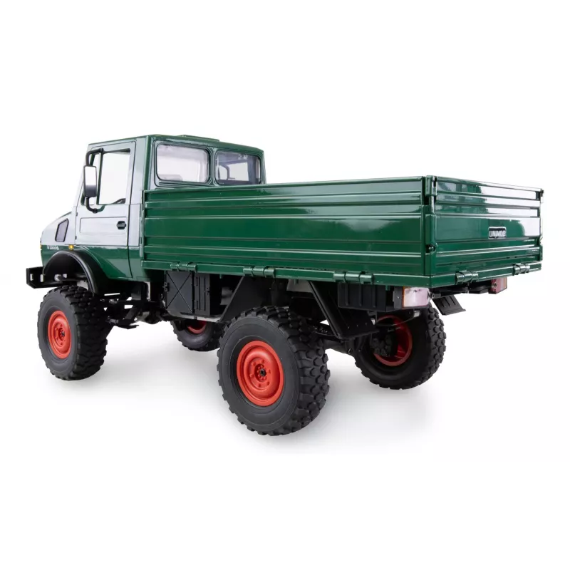 Coche RC Amewi Mercedes-Benz Unimog escala 1:12 4WD, verde