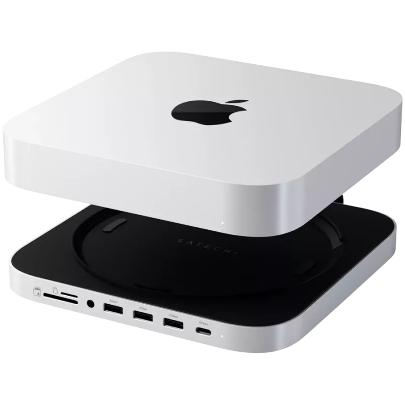 Dock para portátil Satechi ST-GMMSHS con cable USB 3.2 Gen 2 Type-C blanco