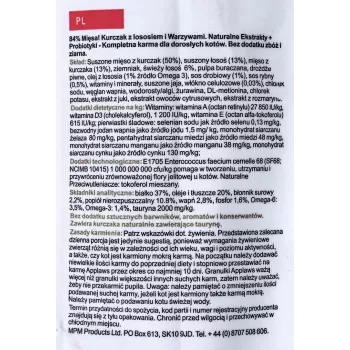 Applaws Comida seca para gatos Adult Huhn & Lachs, 7,5 kg, 36,5 % proteína, 16 % grasa, sin gluten ni soja