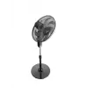 Ventilador de pie Midea FS40-23MT — 3 velocidades, temporizador 2 h, 50 W, 220–240 V, blanco, 1300 mm de altura