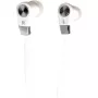 Magicsound DS-2 - Auriculares estéreo con micrófono, blanco