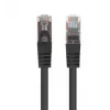 Latiguillo de red Lanberg Cat.6 F/UTP 0,5 m negro probado Fluke pack de 10 (F/UTP, CAT6, 0,50 m), cable de red