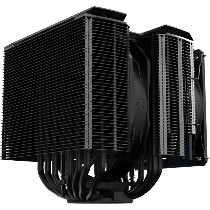 Cooler Master MasterAir MA824 Stealth Disipador de aire para procesador 120/135 mm Negro