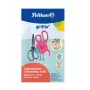 Tijeras Pelikan Modelo 819145 corte recto universal para niños, 140 mm, azul