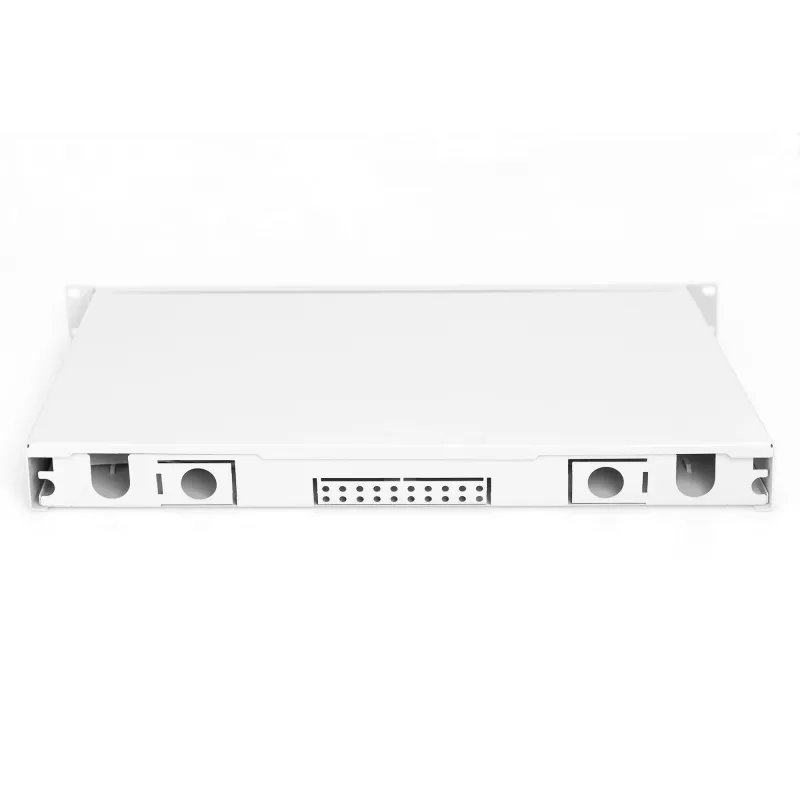 Digitus DN-96320/9 caja de empalmes de fibra óptica, 1U, equipada, 6x SC Duplex, OS2, gris