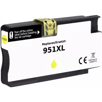 Renkforce Tinta compatible que reemplaza a HP 951 XL (CN048AE) Amarillo RF-5706060 (RF-5706060)