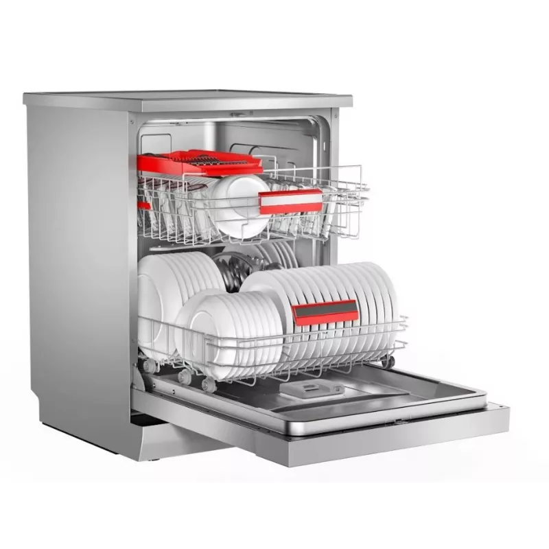 Toshiba DW-14F5EE(S)-PL lavavajillas de libre instalación, 60 cm, 14 cubiertos, plateado