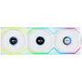Lian Li UNI FAN SL Wireless LCD ARGB 120 mm Blanco pack de 3