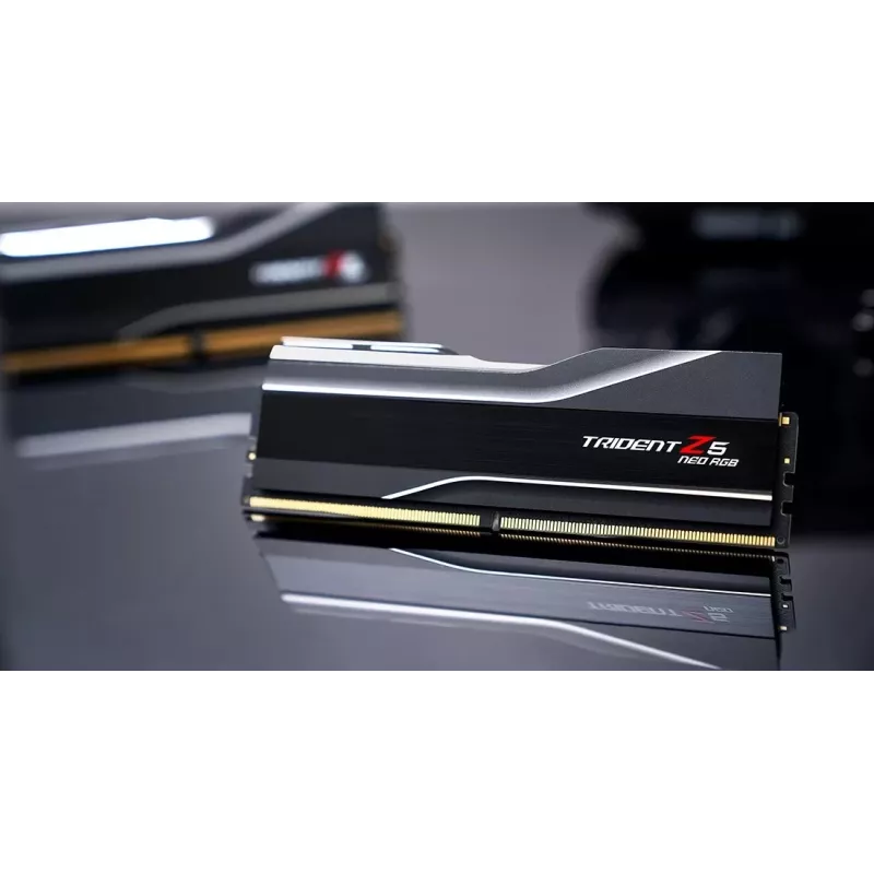 Módulo de memoria G.Skill Trident Z5 Neo RGB F5-6000J3444F64GX1-TZ5NR 64 GB 1 x 64 GB DDR5 6000 MT/s DIMM de 288 pines