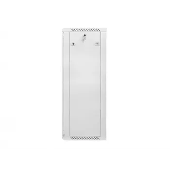 Armario rack Lanberg WF01-6427-10S 27U de pared blanco