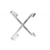 Soporte para cables Extralink marco de cuatro brazos para almacenamiento de cables 600x600x100mm