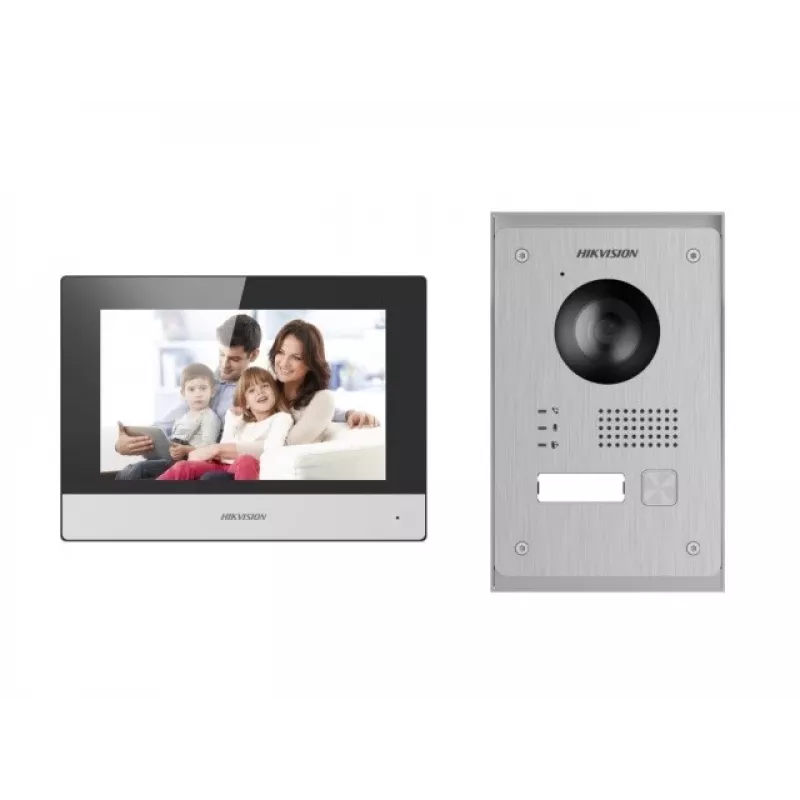 Hikvision kit de videoportero DS-KIS703Y-P