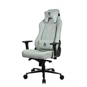 Silla gaming Arozzi Vernazza SoftFabric Pearl Verde – asiento gaming ergonómico, tejido suave