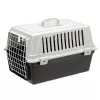 Ferplast Atlas 20 EL transportín rígido para mascotas, gris/negro