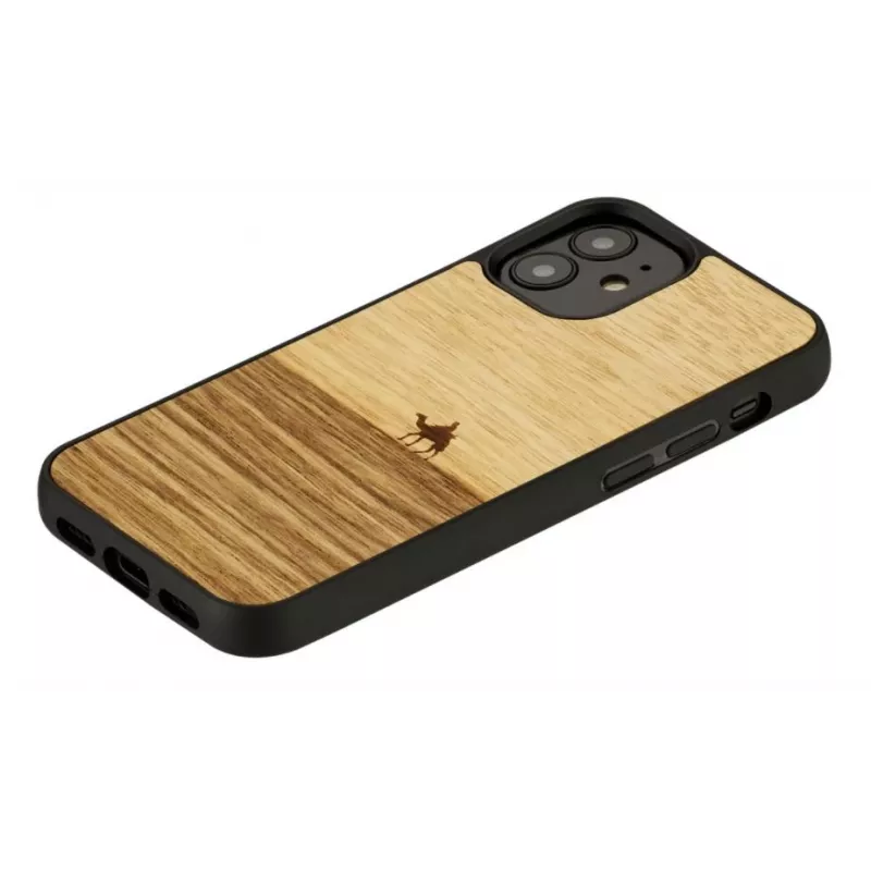 Funda protectora Man and Wood para iPhone 12 mini — Terra negra