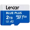 Tarjeta de memoria MicroSDXC Lexar BLUE PLUS 2 TB UHS‑I, 170 MB/s, U3 V30, sumergible