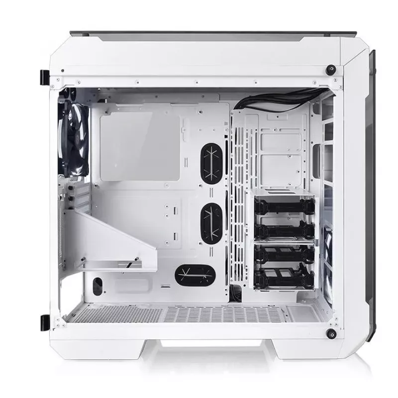 Caja View 71 Riing Tempered Glass E-ATX Full Tower - Snow Edition
