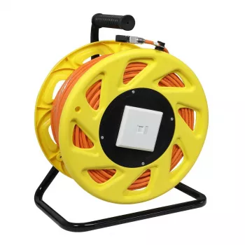 Synergy 21 S216822V2 Bobina de cable, cable en bruto Cat.6A/Cat.7a S-STP (S/FTP), 90 m, 1x conector hembra/macho RJ45