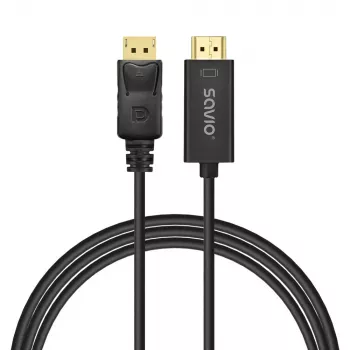 Cable Display Port a HDMI 1,5m, CL-183 Savio SAVKABELCL-183