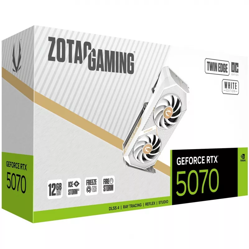 Tarjeta gráfica Zotac GAMING GeForce RTX 5070 Twin Edge OC 12GB GDDR7