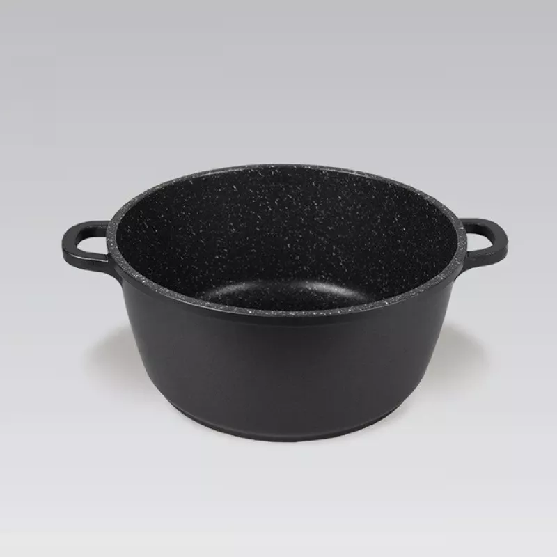 Olla con tapa Maestro MR-4624C 24 cm 4 l Negra