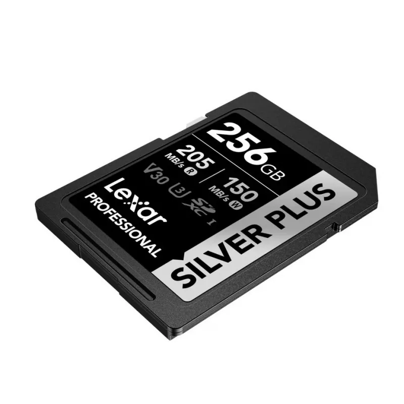 Memoria flash Lexar 256 GB UHS-I SDXC SilverP