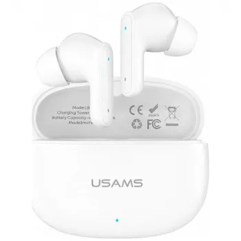 Auriculares Bluetooth 6.0 E05 TWS blancos
